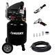 10 Gal. Portable Electric Air Compressor With Extra Value Kit