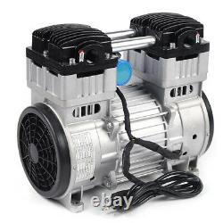 1100With110V Oil-free Vacuum Pump Kit Low Noise Oilless Diaphragm Air Compressor