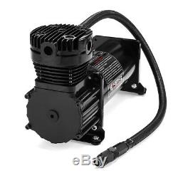12V 200PSI Max Horn Air Compressor Kit 10 Gallon With Relays Switch Truck Boat