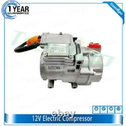 12V Electric AC Compressor for Auto A/C Air Conditioning Car Truck Bus Boat