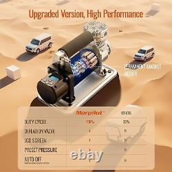 12 Volt Air Compressor Heavy Duty, 7.06CFM Offroad Air Compressor 150PSI