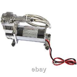 12 Volt Dual Chrome 440C 200 PSI Air Compressor Kit 440C AIR