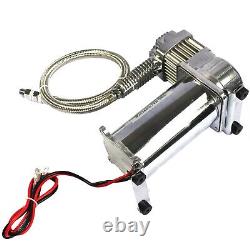 12 Volt Dual Chrome 440C 200 PSI Air Compressor Kit 440C AIR