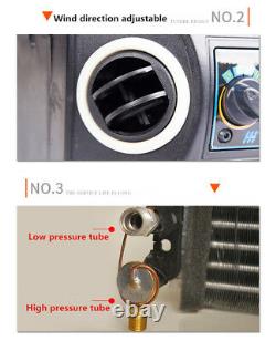 12v A/c Kit Universal Underdash Evaporator Compressor Air Conditioner 3 Speed