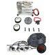 150 Psi Air Compressor + 5 Display Air Ride Gauge For Train Horns Bag Suspension