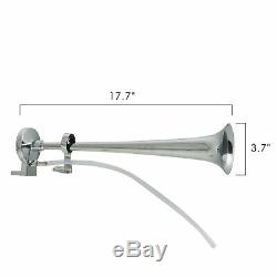 178DB 12V Single Trumpet Air Horn Kit Compressor for Van Train Boat Universal