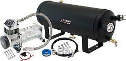 1.5 Gal Air Tank/200 Psi Compressor Onboard System Kit F/ Train Horn 12v Vxo8315