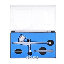 1/6HP Airbrushing Air Compressor Kit with Model Professional Spray Paint Booth
