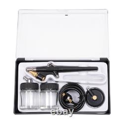 1/6HP Airbrushing Air Compressor Kit with Model Professional Spray Paint Booth