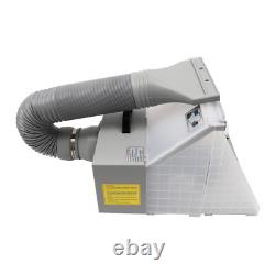 1/6HP Airbrushing Air Compressor Kit with Model Professional Spray Paint Booth