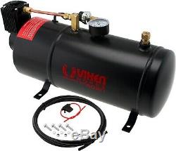 1 Gal Air Tank/150 Psi Compressor Onboard System Kit For Train Horn 12v Vxo8210