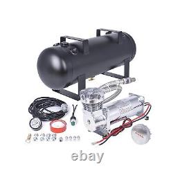 200PSI Heavy Duty Air Suspension Kit, Portable On Board Air Compressor with 2