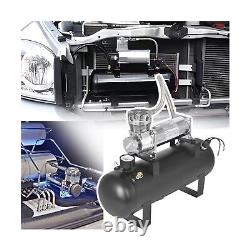 200PSI Heavy Duty Air Suspension Kit, Portable On Board Air Compressor with 2