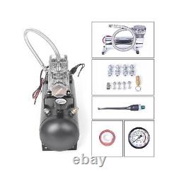 200PSI Heavy Duty Air Suspension Kit, Portable On Board Air Compressor with 2