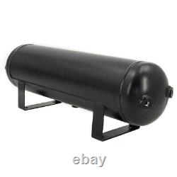 200 PSI Air Compressor 2PCS + 4 Gallon Air Tank With Five Display Air Ride Gauge