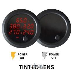 200 PSI Air Compressor 2PCS + 4 Gallon Air Tank With Five Display Air Ride Gauge