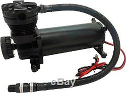 200 Psi Air Compressor 3/8 Hose Kit F/suspension/air Bag/train Horn 12v Vxc480b