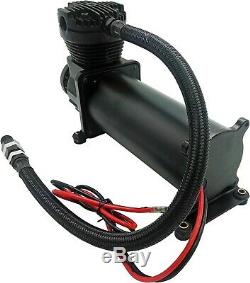 200 Psi Air Compressor 3/8 Hose Kit F/suspension/air Bag/train Horn 12v Vxc480b