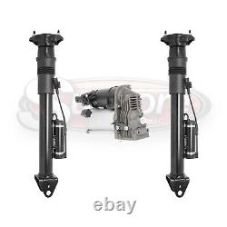 2013-2016 Mercedes GL550 Rear ADS Airmatic Shock Absorbers and Air Compressor