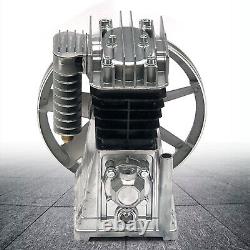 2065-3HP Piston Style Twin Cylinder Air Compressor Pump Motor Head Kit 250L/min