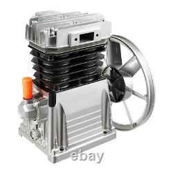 2065-3HP Piston Style Twin Cylinder Air Compressor Pump Motor Head Kit 250L/min