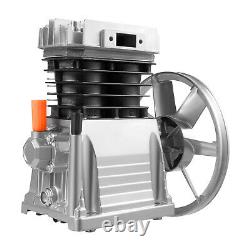 2065-3HP Piston Style Twin Cylinder Air Compressor Pump Motor Head Kit 250L/min