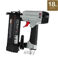 22.7 L 150 PSI Portable Electric Air Compressor & 18-Gauge Brad Nailer Combo Kit