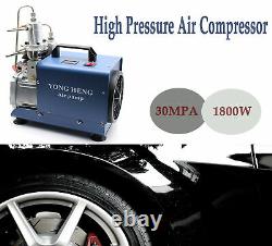 30Mpa High Pressure Air Compressor Electric Air Gun Rifle PCP Pump Kit 4500PSI