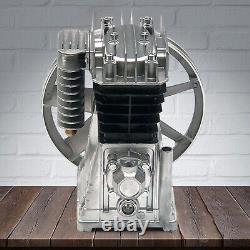 3HP Piston Style Twin Cylinder Air Compressor Pump Motor Head Kit 250L/min NEW