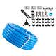 3/4 Compressed Air Line System Line Shop Piping Tubing Kit Rapid Air Line Set