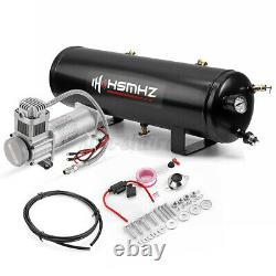 3 GAL Air tank And 200 PSI Compressor System For Train Horn Car System Kit 12V
