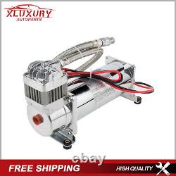 3 GAL Air tank And 200 psi Compressor For Train Horn Car System Kit 12V