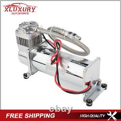 3 GAL Air tank And 200 psi Compressor For Train Horn Car System Kit 12V