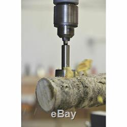 3-Pc. Lumberjack Tools Home Series Log Furniture Tenon Cutter Tool Starter Kit