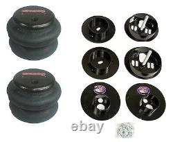 3 Preset Pressure Complete Bolt Air Ride Suspension Kit 65-70 Cadillac 480 Black