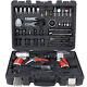 44pcs Diy Professional Air Compressor Performance Tool Kit With Case Impact Wrench