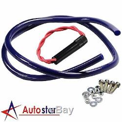 4 Trumpet Air Horn 120PSI Air Compressor 1ft Hose 12V 150dB Train Kit Truck Boat