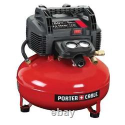 6 Gal. 150 PSI Portable Electric Air Compressor and 18-Gauge Brad Nailer Combo K