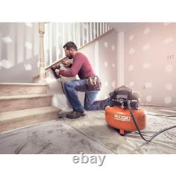 6 Gal. Electric Pancake Air Compressor And 18-Gauge 2-1/8 In. Brad Nailer