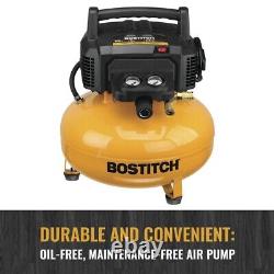 6 Gallon 150 PSI Portable Pancake Electric Air Compressor with 2 Tool Combo Kit