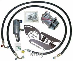73-76 CHEVY GMC TRUCK BB V8 AC COMPRESSOR UPGRADE KIT Air Conditioning STAGE 1