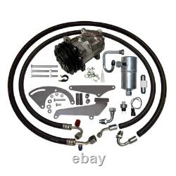73-77 CORVETTE SB V8 AC COMPRESSOR UPGRADE KIT Air Conditioning 134a A/C STAGE 1