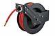 80720 50ft Auto Rewind Retractable Reel With 3/8 X 50' Air Hose With Brass Fitt