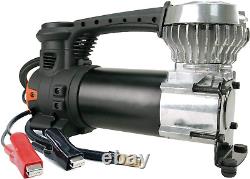 87P 00087 Portable Compressor Kit, Black, Tire Pump, Truck/Suv/Car Tire Inflat
