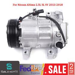 AC A/C Compressor Kit Fit 2013 2014 2015 2016 2017 2018 Nissan Altima 2.5L SL SV