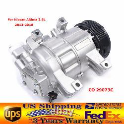 AC A/C Compressor Kit Fit 2013 2014 2015 2016 2017 2018 Nissan Altima 2.5L SL SV