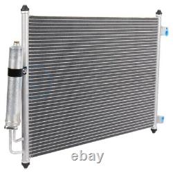 AC Condenser & AC Compressor Cooling Kit For 2008-2013 Nissan Rogue