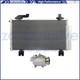 Ac Condenser & Compressor Cooling Kit Fits 2009-2014 Acura Tsx 4-door 2.4l L4