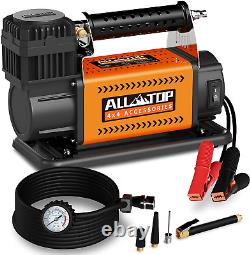 ALL-TOP Air Compressor Kit, 12V Portable Inflator 6.35CFM, Offroad Air for Truck