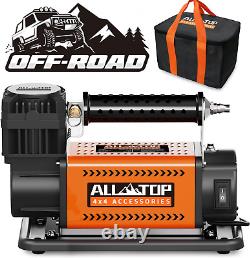 ALL-TOP Air Compressor Kit, 12V Portable Inflator 6.35CFM, Offroad Air for Truck